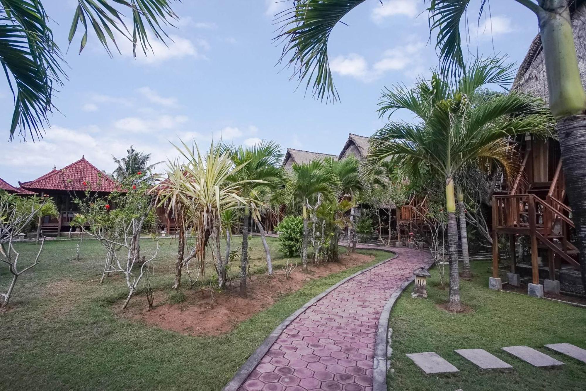 Abian Huts Dream Beach Lembongan Kültér fotó