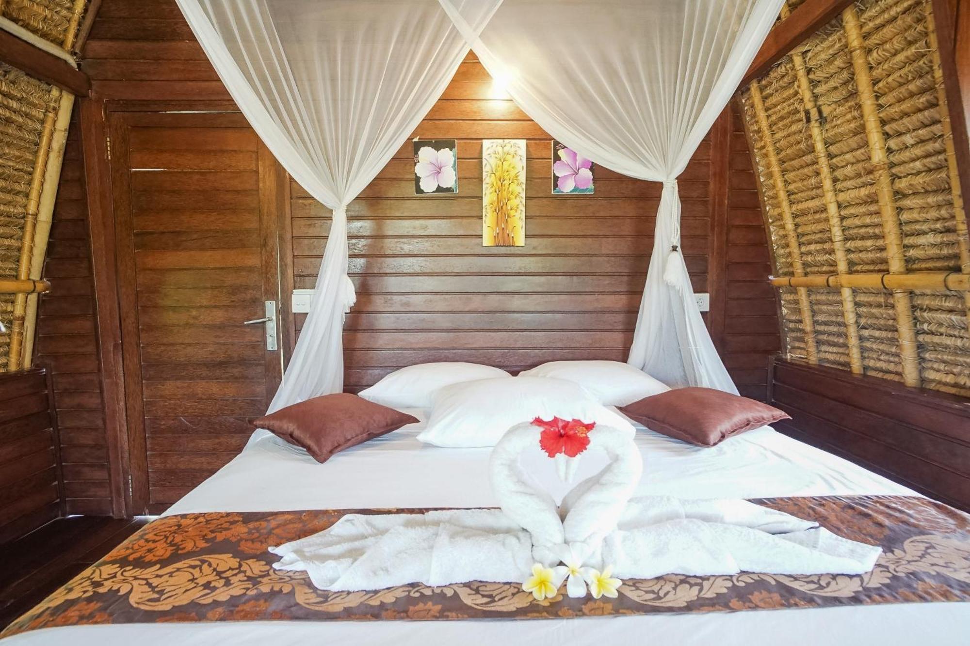 Abian Huts Dream Beach Lembongan Kültér fotó