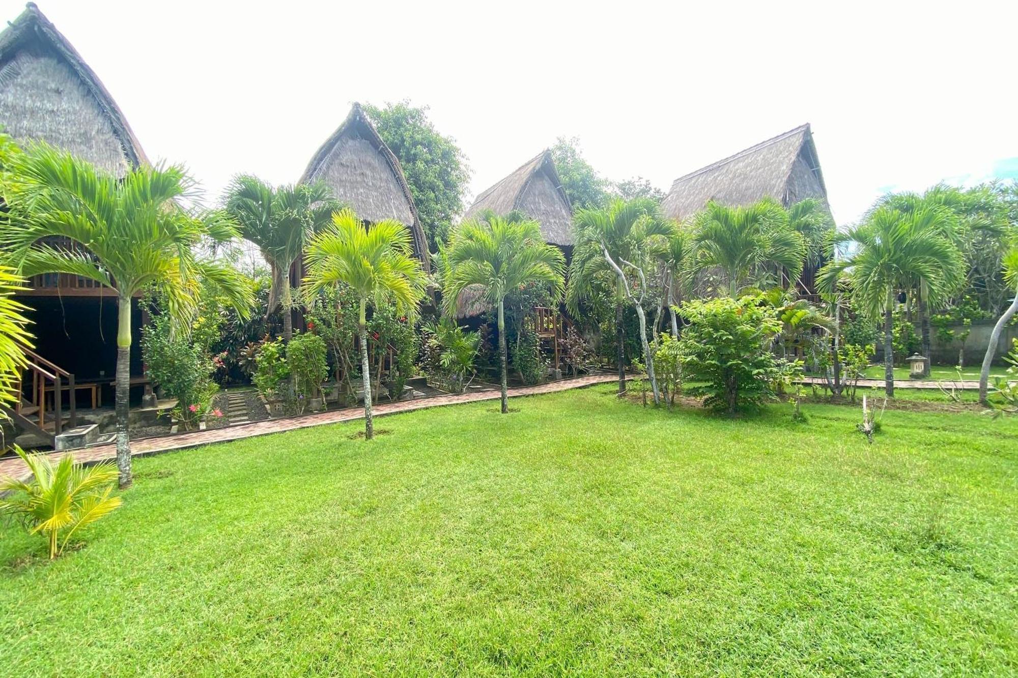 Abian Huts Dream Beach Lembongan Kültér fotó