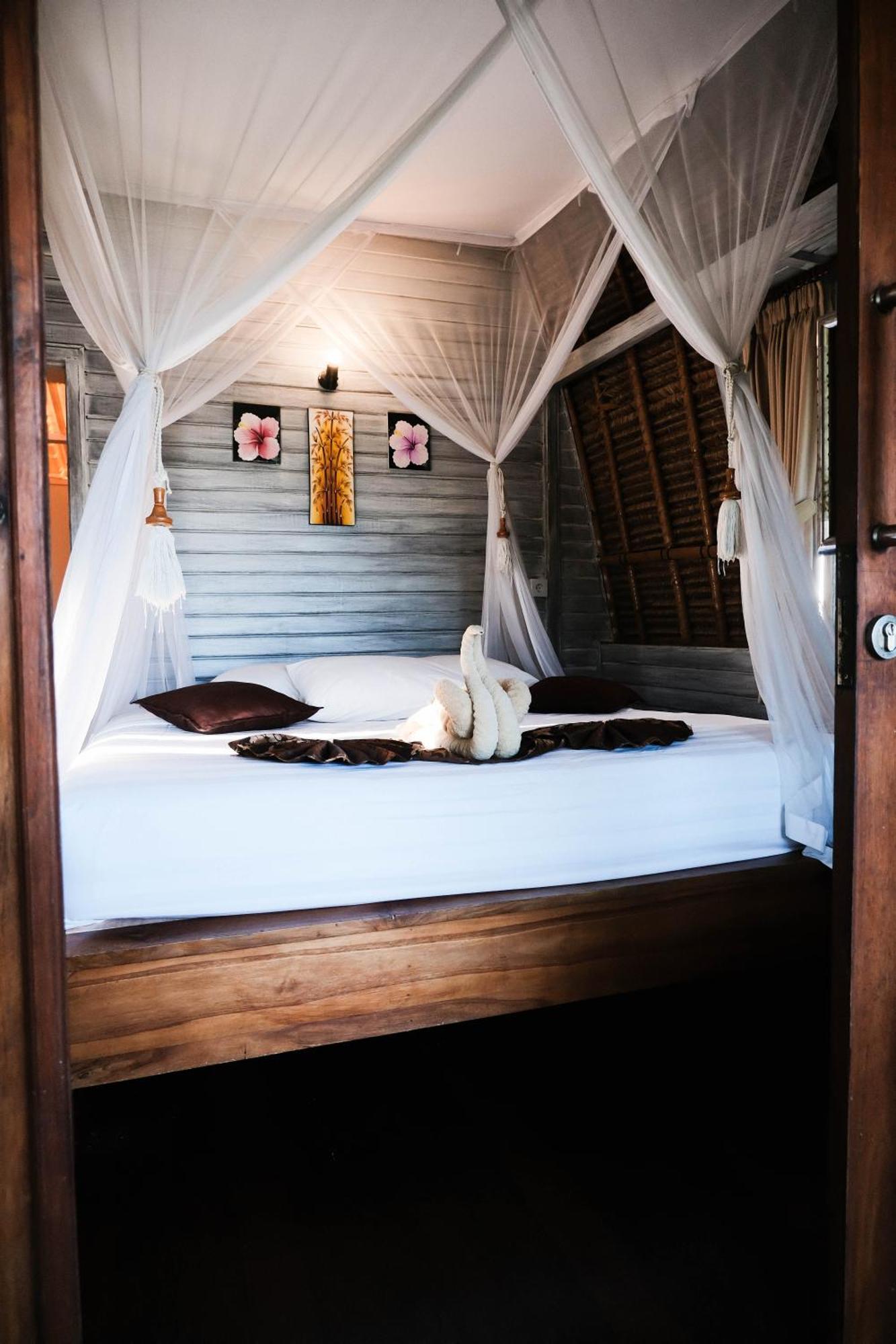 Abian Huts Dream Beach Lembongan Kültér fotó