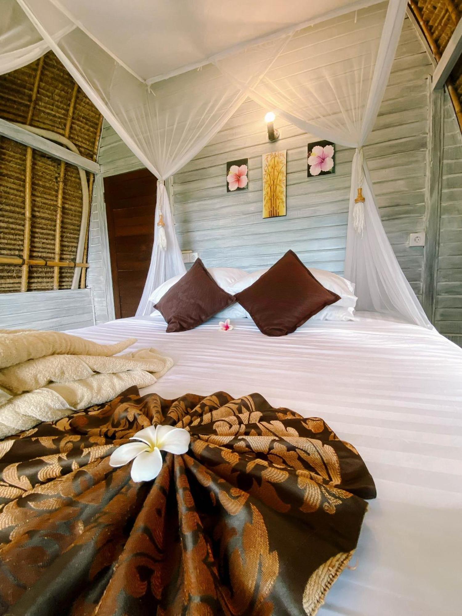 Abian Huts Dream Beach Lembongan Kültér fotó