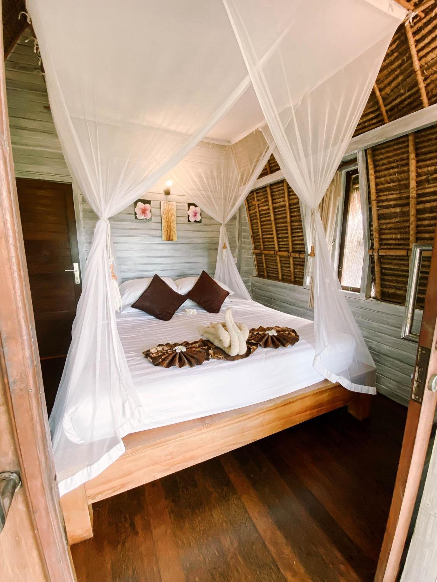 Abian Huts Dream Beach Lembongan Kültér fotó